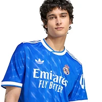 Men's adidas  Blue Real Madrid 2025/26 Third Replica Jersey