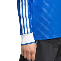 Maillot adidas bleu à manches longues pour homme Real Madrid 2025/26 Third Replica