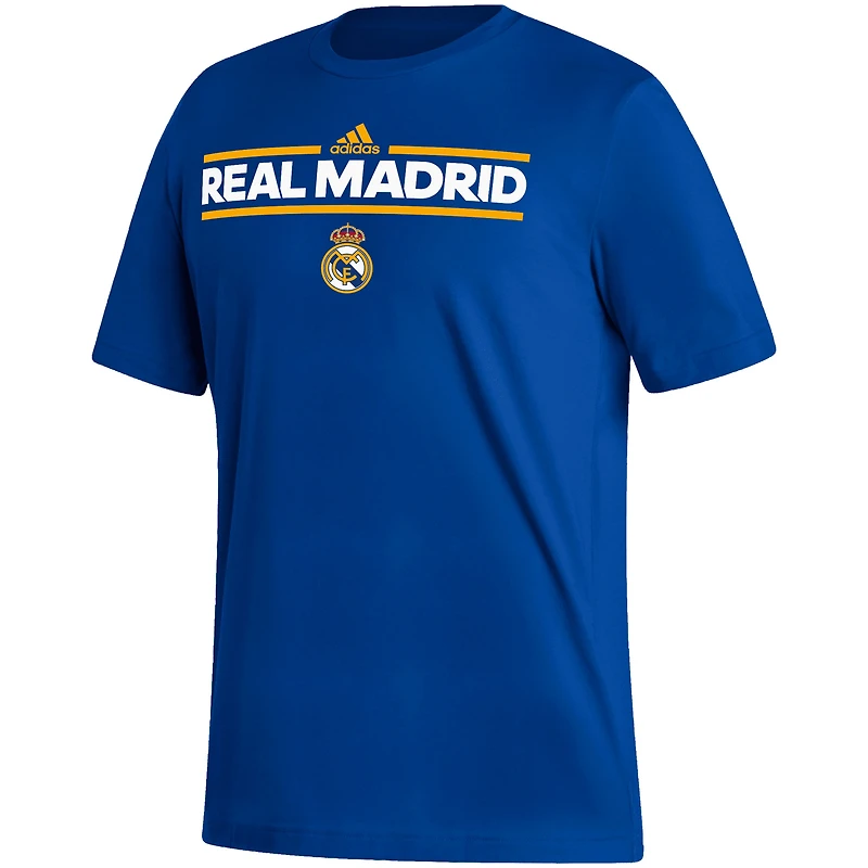 T-shirt adidas Real Madrid Dassler pour homme bleu