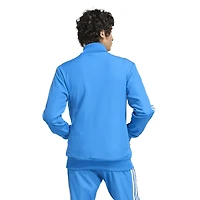 Veste de survêtement zippée adidas bleue Real Madrid Terrace Icons pour homme