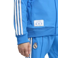 Men's adidas  Blue Real Madrid Terrace Icons Full-Zip Track Jacket