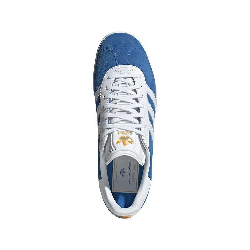 Men's adidas Blue Real Madrid Terrace Icons Gazelle Shoes