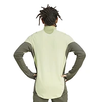 Pull d'entraînement adidas vert Real Madrid 2025/26 AEROREADY Raglan à quart de zip pour homme