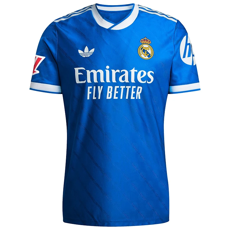 Men's adidas Jude Bellingham Blue Real Madrid 2025/26 Third Authentic Player Jersey