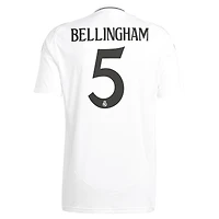 Men's adidas Jude Bellingham White Real Madrid 2024/25 Home Replica Player Jersey