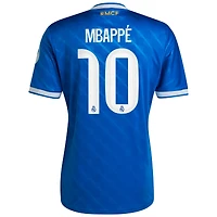 Maillot de joueur adidas Kylian Mbappé bleu Real Madrid 2025/26 Third Replica pour homme