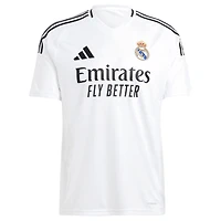 Maillot de joueur adidas Kylian Mbappé blanc Real Madrid 2024/25 domicile réplique pour homme