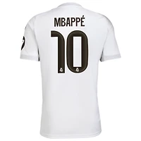 Maillot de joueur adidas Kylian Mbappé blanc Real Madrid 2025/26 domicile réplique pour homme