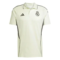 Polo d'entraînement adidas vert clair Real Madrid 2025/26 pour homme