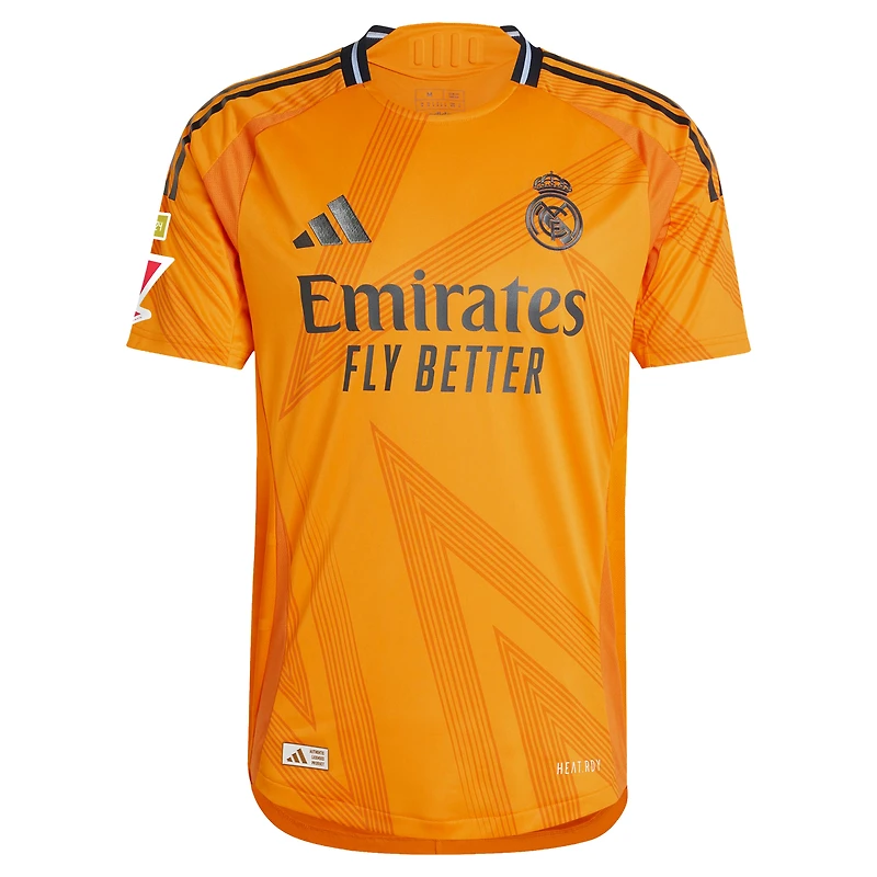 Men's adidas  Orange Real Madrid 2024/25 Away Authentic Jersey