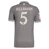 Maillot de joueur authentique adidas Originals Jude Bellingham pour homme, couleur anthracite, Real Madrid 2024/25