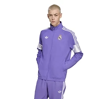 Men's adidas Purple Real Madrid Lifestyler Full-Zip Track Jacket