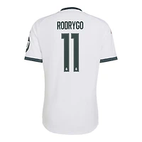Men's adidas Rodrygo White Real Madrid 2026/27 Home On-Field Authentic Jersey