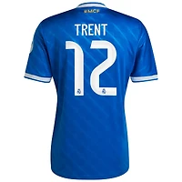 Men's adidas Trent Alexander-Arnold Blue Real Madrid 2025/26 Third Replica Player Jersey