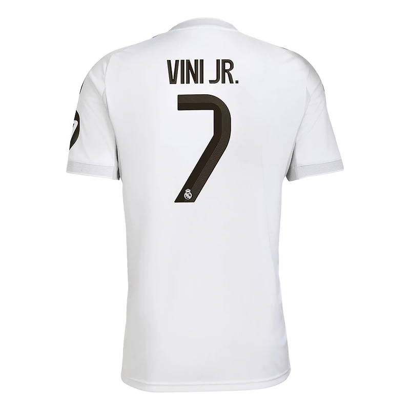 Men's adidas Vini Jr. White Real Madrid 2025/26 Home Replica Jersey