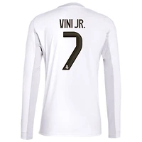 Maillot adidas Vini Jr. blanc Real Madrid 2025/26 domicile réplique pour homme