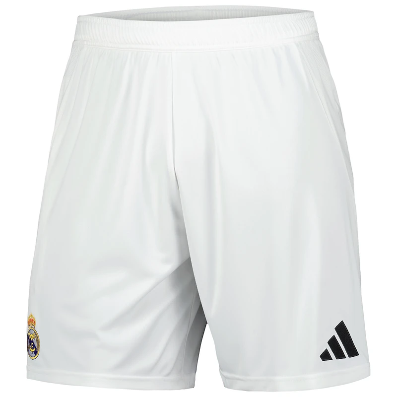 Men's adidas White Real Madrid 2024/25 Home Replica AEROREADY Shorts