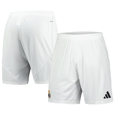 Men's adidas White Real Madrid 2024/25 Home Replica AEROREADY Shorts