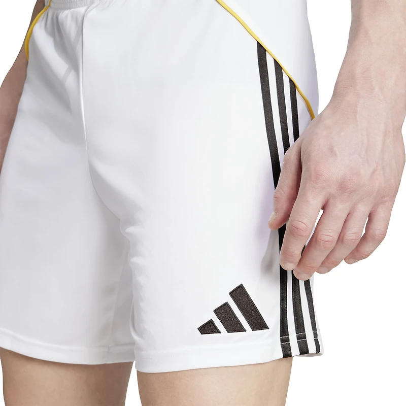 Men's adidas White Real Madrid 2025/26 Home AEROREADY Replica Shorts