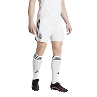 Short adidas blanc Real Madrid 2025/26 Domicile AEROREADY Replica pour homme
