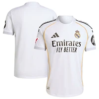Maillot domicile authentique adidas Real Madrid blanc 2025/26 pour homme