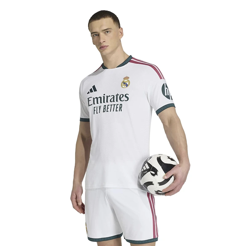 Maillot domicile authentique adidas Real Madrid 2026/27 blanc pour homme