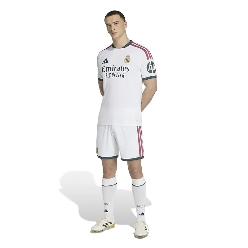 Men's adidas White Real Madrid 2026/27 Home On-Field Authentic Patch Jersey
