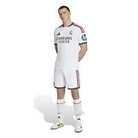 Men's adidas  White Real Madrid 2026/27 Home On-Field Authentic Patch Jersey