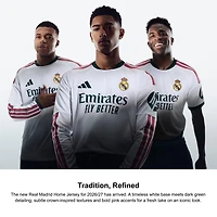 Men's adidas  White Real Madrid 2026/27 Home On-Field Authentic Patch Jersey