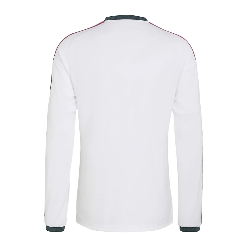 Men's adidas  White Real Madrid 2026/27 Home Replica Long Sleeve Jersey