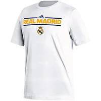 Men's adidas White Real Madrid Dassler T-Shirt