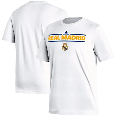 Men's adidas White Real Madrid Dassler T-Shirt