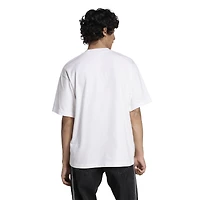 Men's adidas White Real Madrid Lifestyler T-Shirt