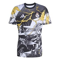 Maillot d'avant-match adidas Real Madrid x Marvel AEROREADY 2025/26 blanc pour homme