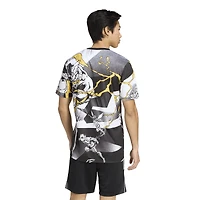 Maillot d'avant-match adidas Real Madrid x Marvel AEROREADY 2025/26 blanc pour homme