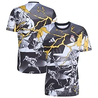 Men's adidas White Real Madrid x Marvel AEROREADY 2025/26 Pre-Match Top