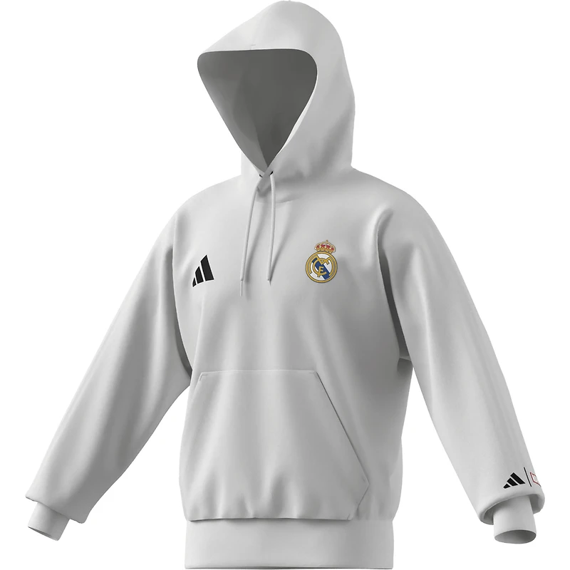 Sweat à capuche adidas Real Madrid x Marvel blanc pour homme
