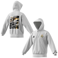 Men's adidas  White Real Madrid x Marvel Hoodie