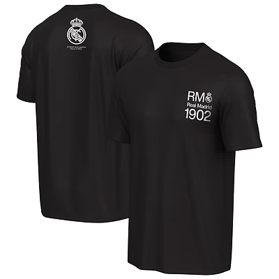 Men's Outerstuff  Black Real Madrid Registered T-Shirt