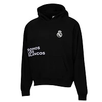 Sweat à capuche surdimensionné raglan noir Sport Design Sweden Real Madrid Overtime pour homme