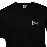 Men's Sport Design Sweden  Black Real Madrid Relaxed Post Match Pocket T-Shirt