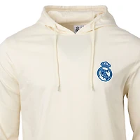 T-shirt à capuche manches longues pour homme, motif Suède, crème, décontracté, hors-jeu, Real Madrid