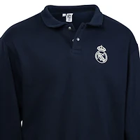 Men's Sport Design Sweden Navy Real Madrid Retro Relaxed Fleece Sweater