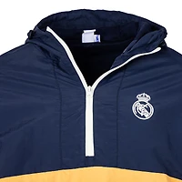 Men's Sport Design Sweden  Navy Real Madrid Starer Premium Anorak Quarter-Zip Jacket
