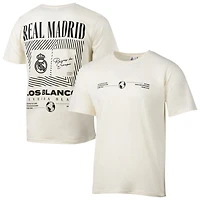 T-shirt décontracté pour homme, motif sportif, blanc, Real Madrid, Suède