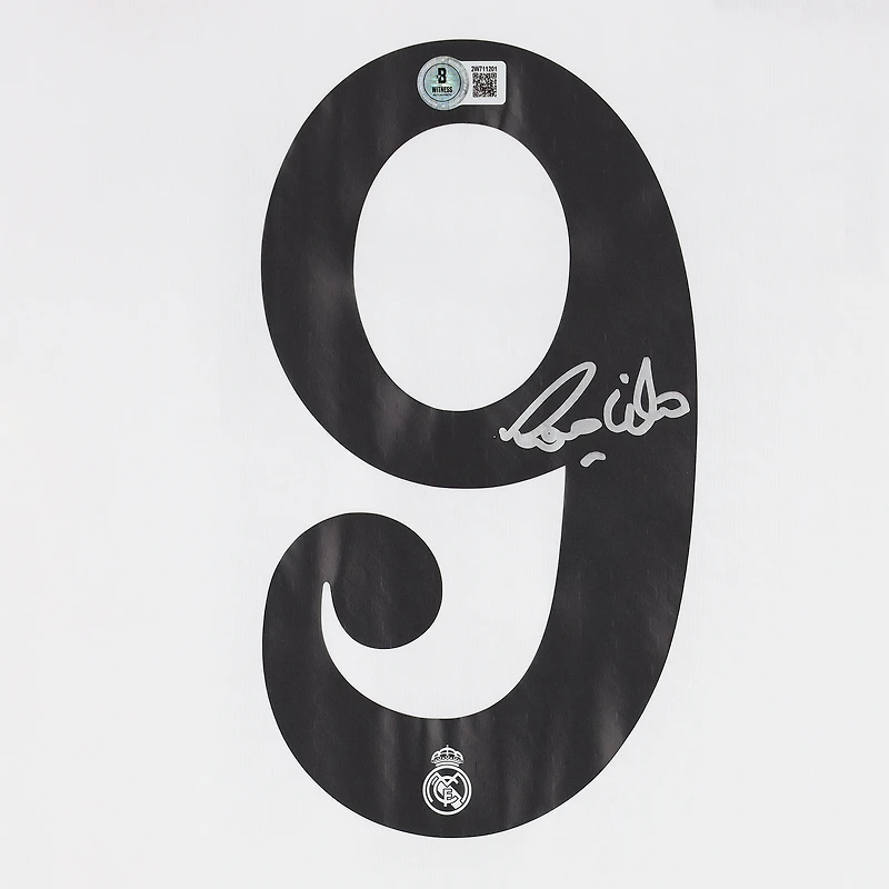 Ronaldo Nazario Real Madrid Autographed 2024-25 White adidas Jersey