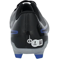 Chaussure de football Nike Tiempo noire dédicacée par Ronaldo Nazario du Real Madrid