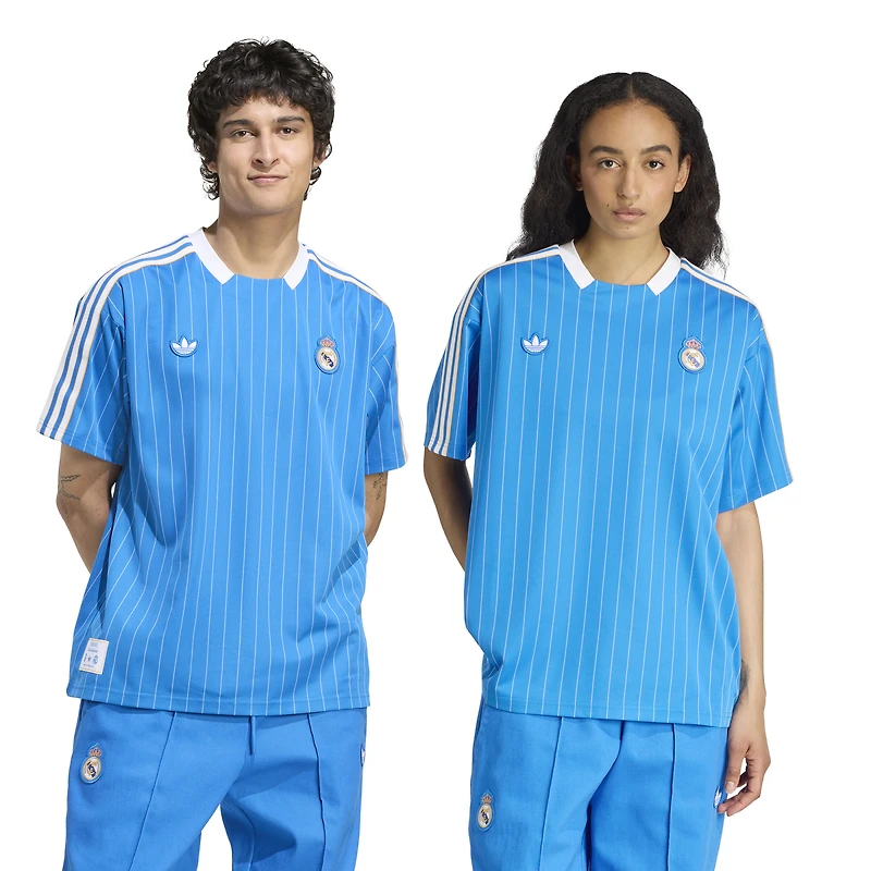 Maillot unisexe adidas bleu Real Madrid Terrace Icons