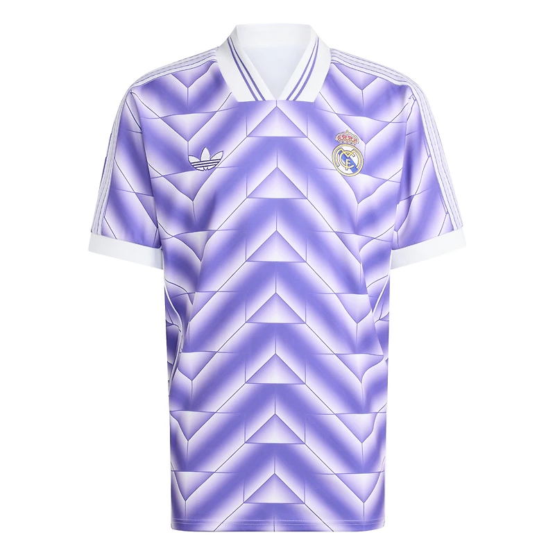 Unisex adidas Purple Real Madrid Lifestyler Fashion Jersey