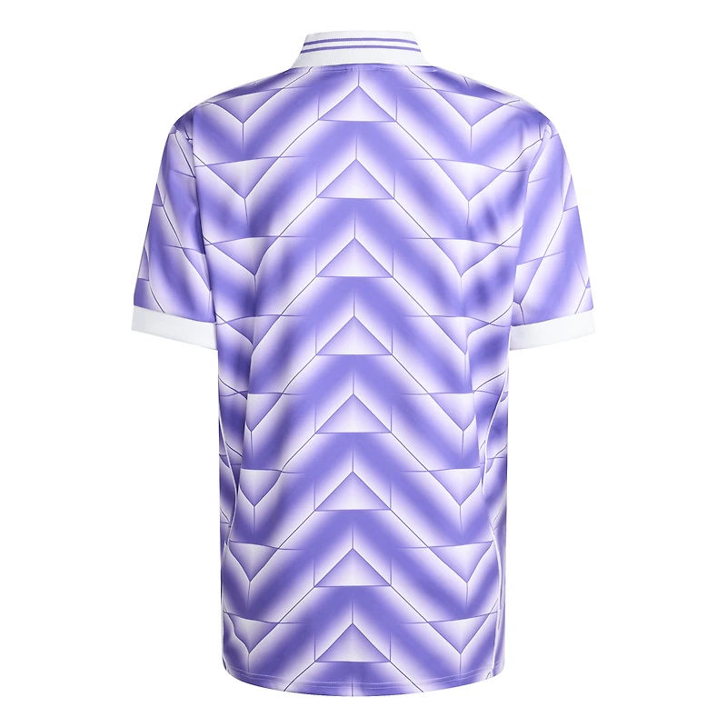 Unisex adidas Purple Real Madrid Lifestyler Fashion Jersey